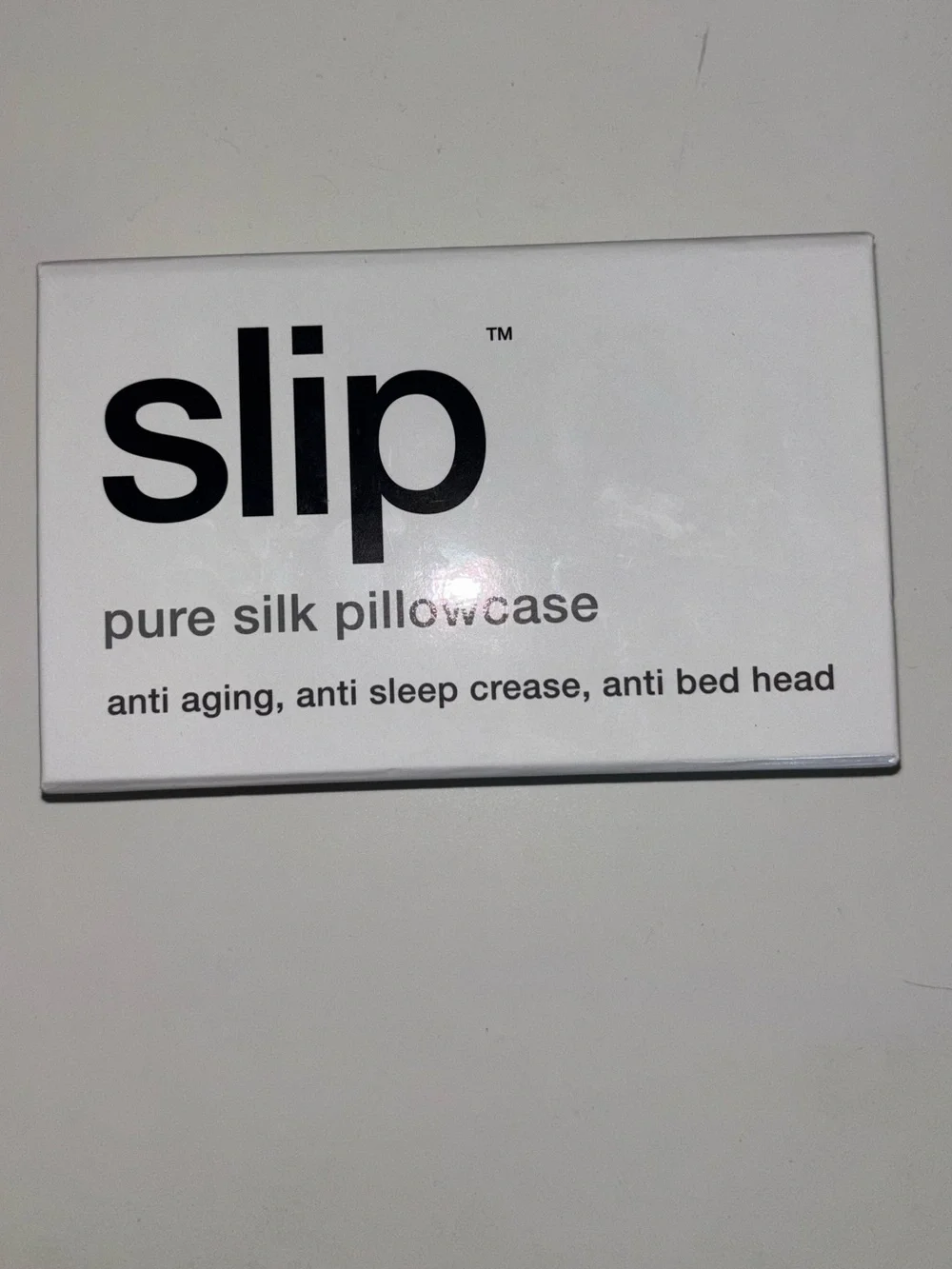 slip silk pillowcase in ivory